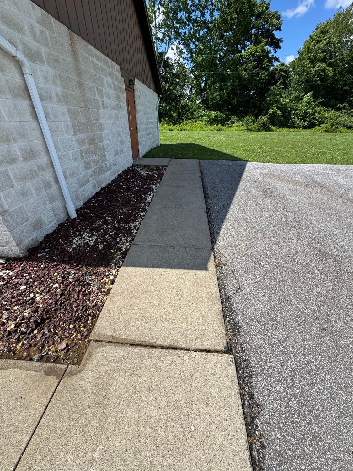 Driveway Cleaning after