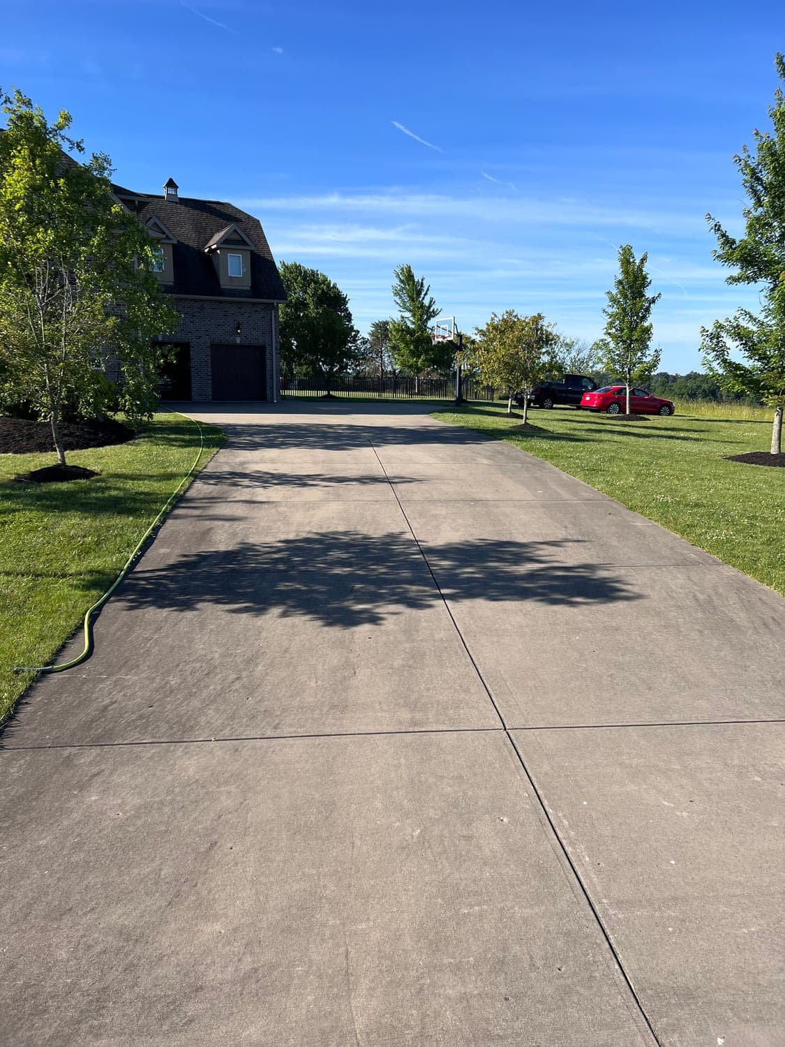 Concrete Cleaning after
