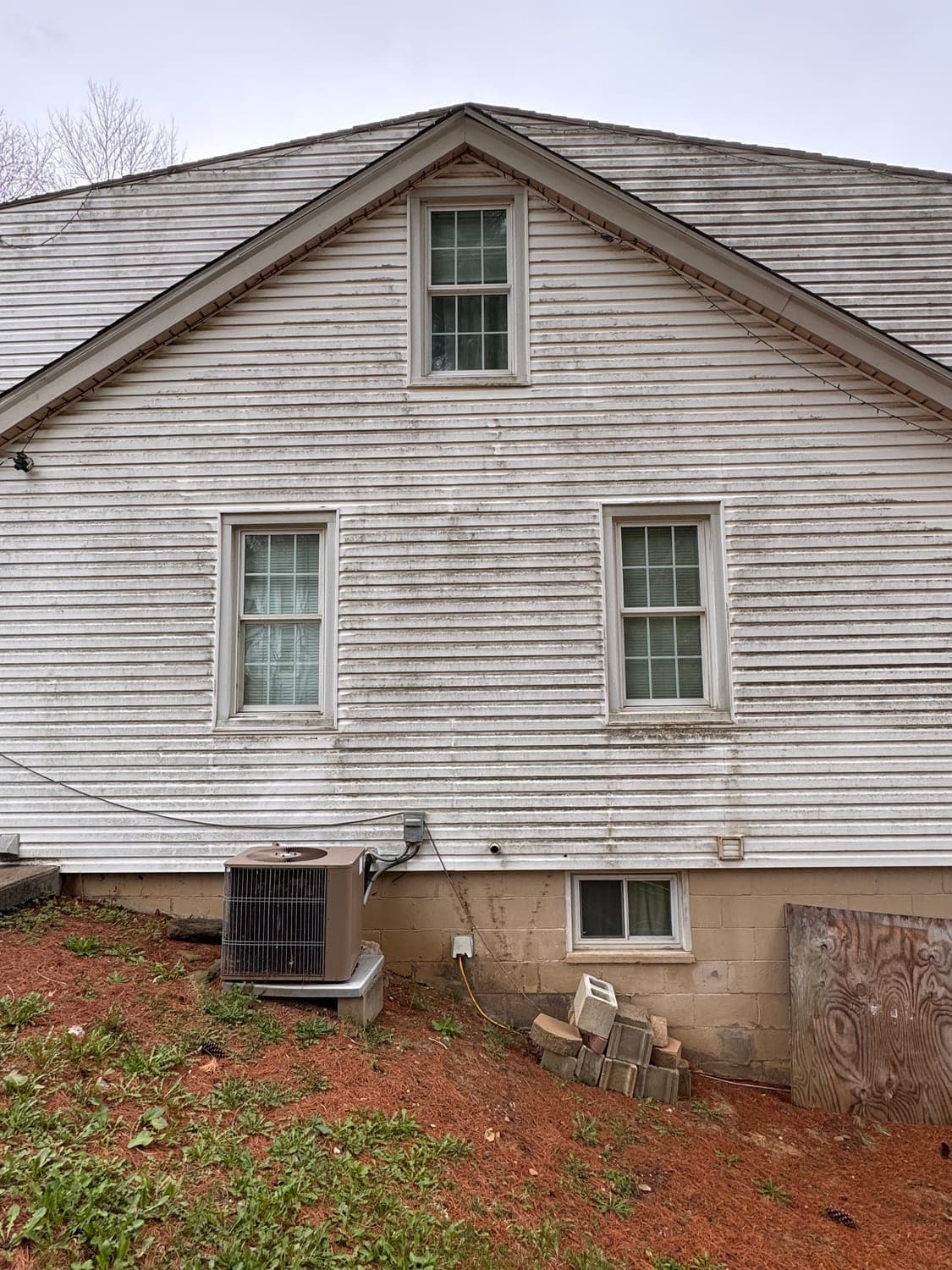 Exterior House Washing before